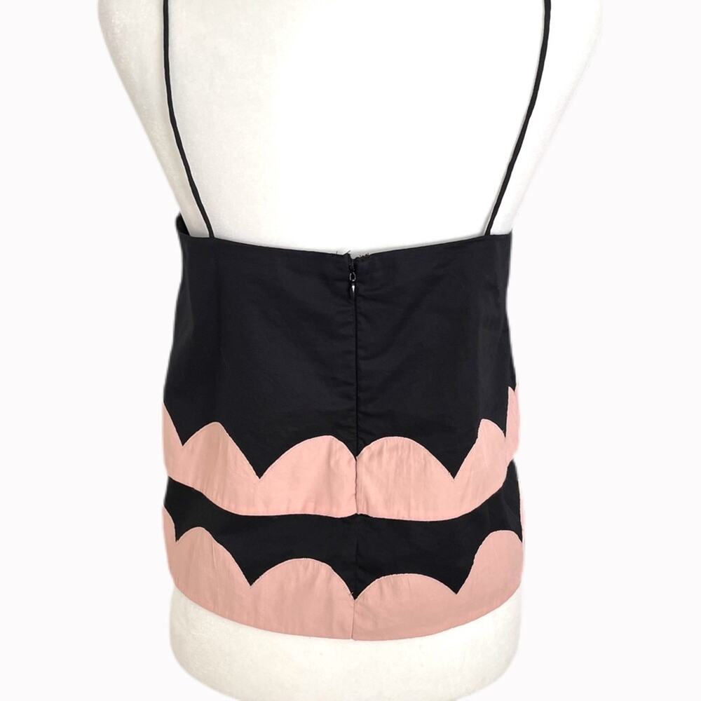 Azulu Baby Doll Black and Pink Tank Sz L - Picture 2 of 5